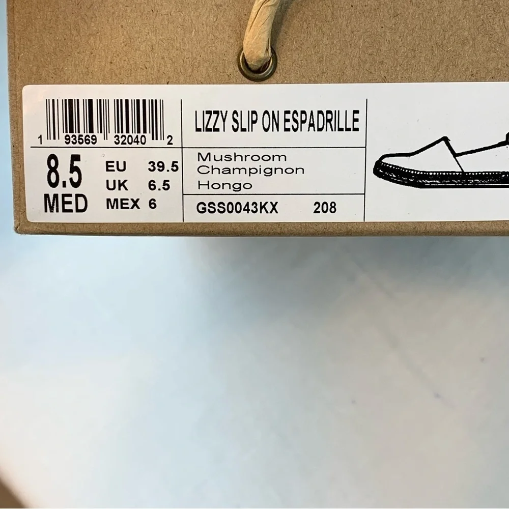 Gentle Souls by Kenneth Cole Slip On Liszt Espadrilles- 8.5